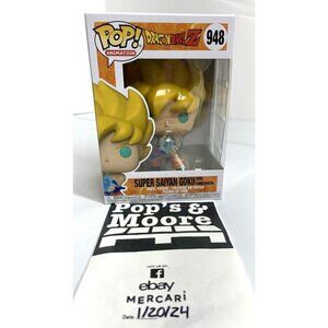 Funko Pop! Dragon Ball Z: Saiyan Goku With Kamehameha Wave 948 Vinyl Figure New